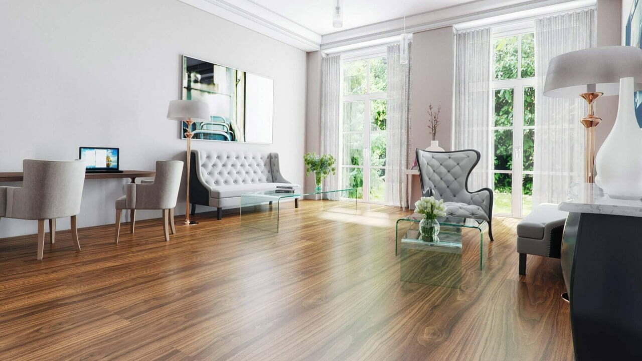 flooring in living room